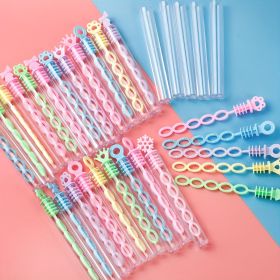22pcs of Multi-Hole Colored Bubble Sticks for Festive Parties, Empty Bottles Without Liquid Included